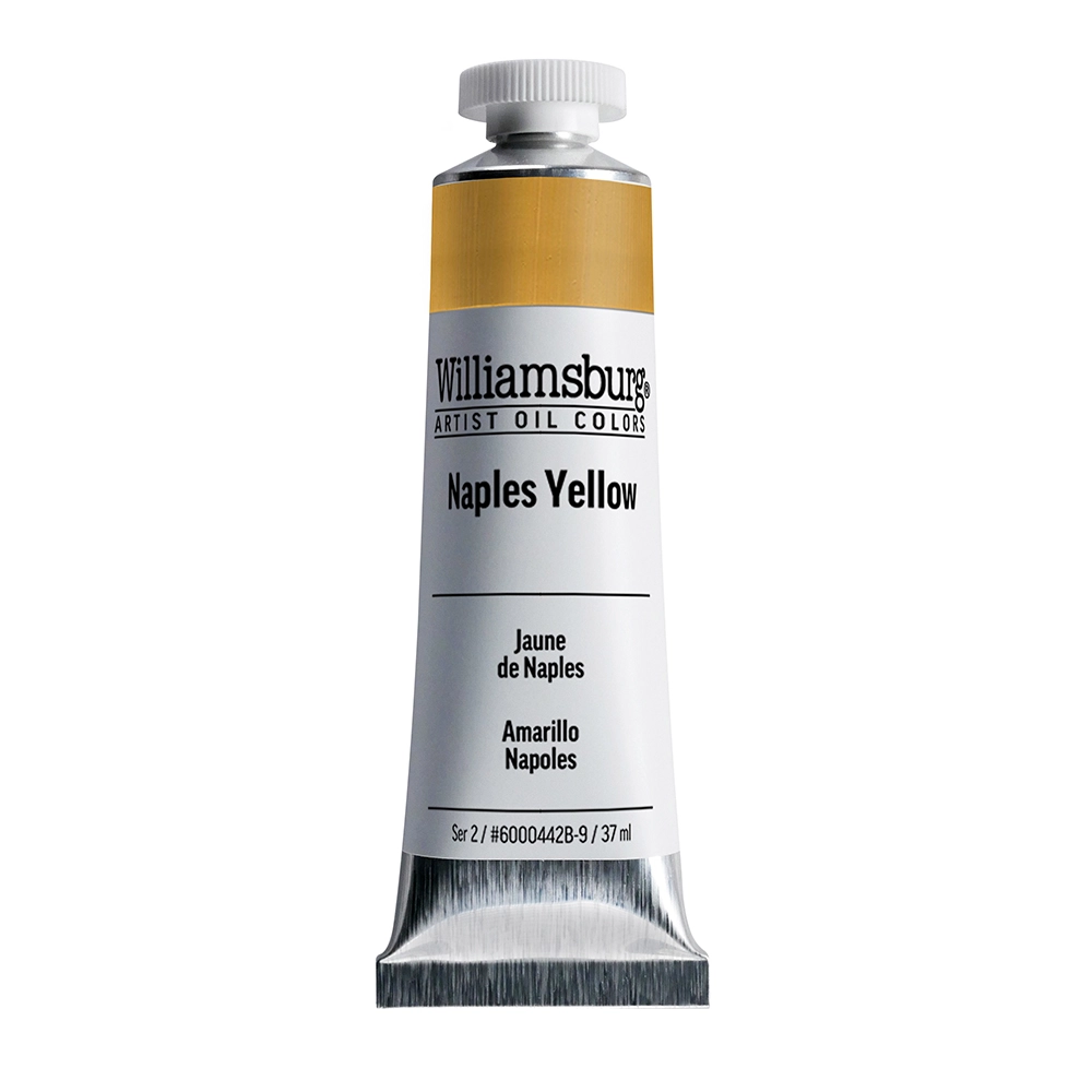 Williamsburg Artist Oil Colors - Naples Yellow - 037-ml-tubes