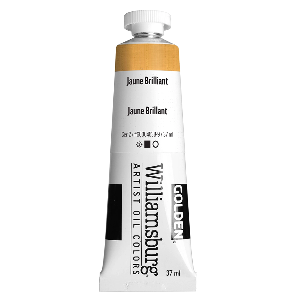 Williamsburg Artist Oil Colors - Jaune Brilliant - 037-ml-tubes