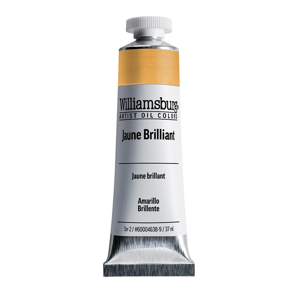 Williamsburg Artist Oil Colors - Jaune Brilliant - 037-ml-tubes