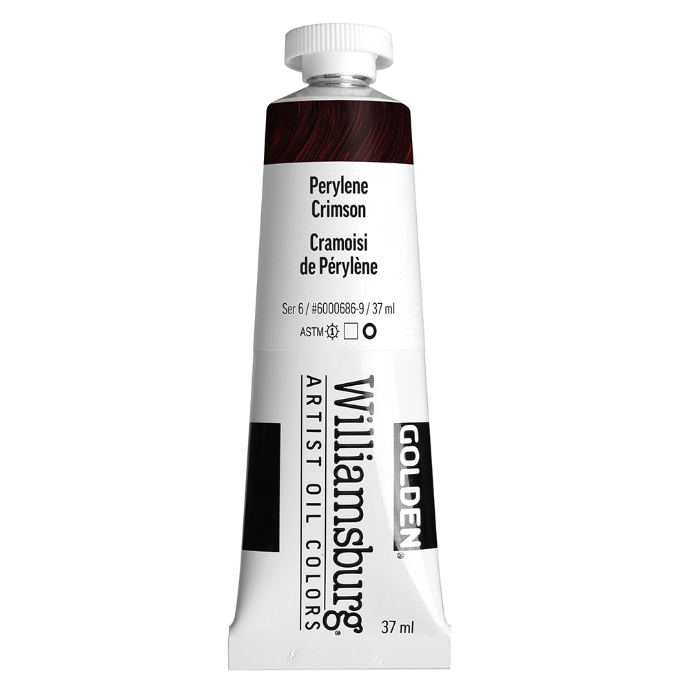 Williamsburg Artist Oil Colors - Perylene Crimson - 37 ml tube - 037-ml-tubes