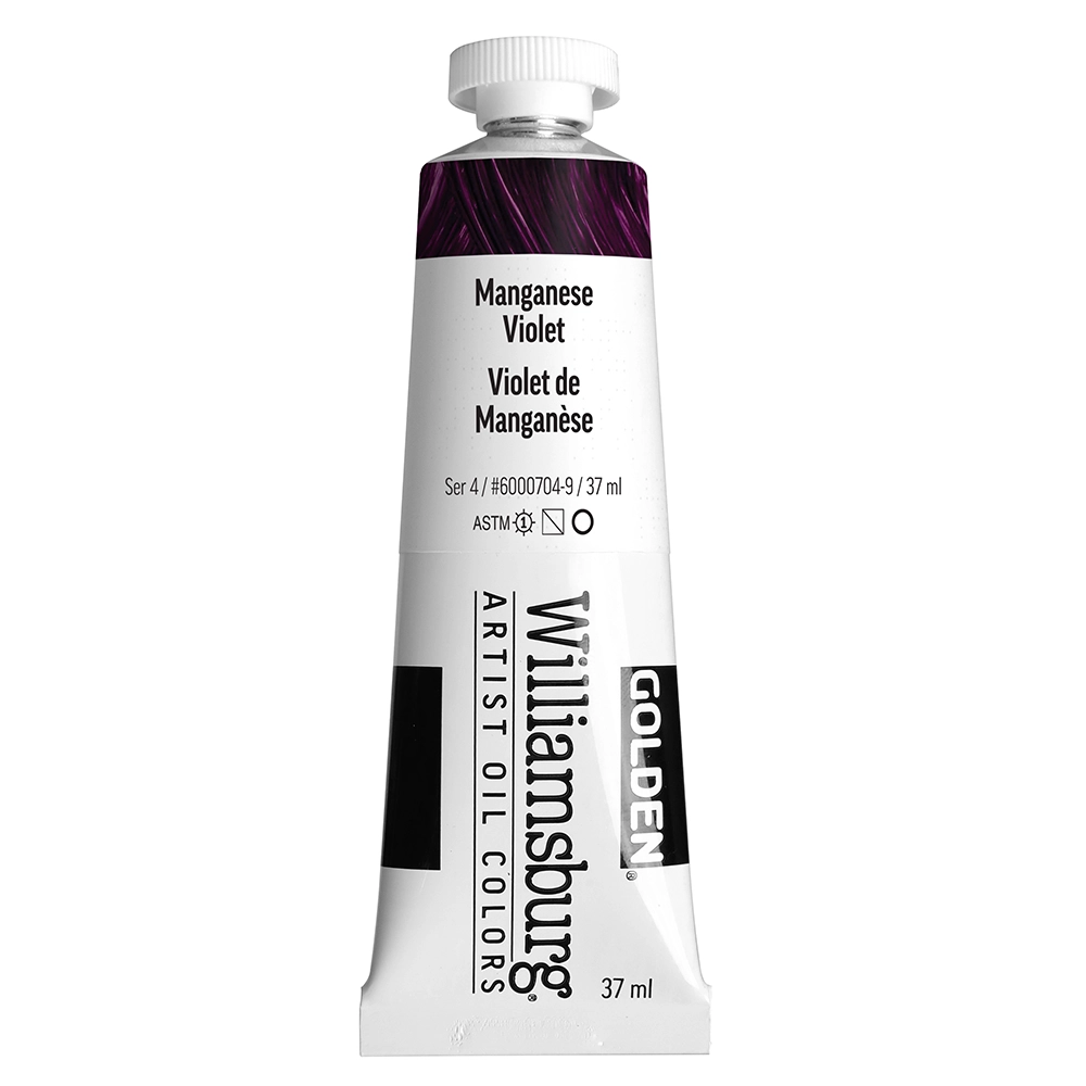 Williamsburg Artist Oil Colors - Manganese Violet - 37 ml tube - 037-ml-tubes