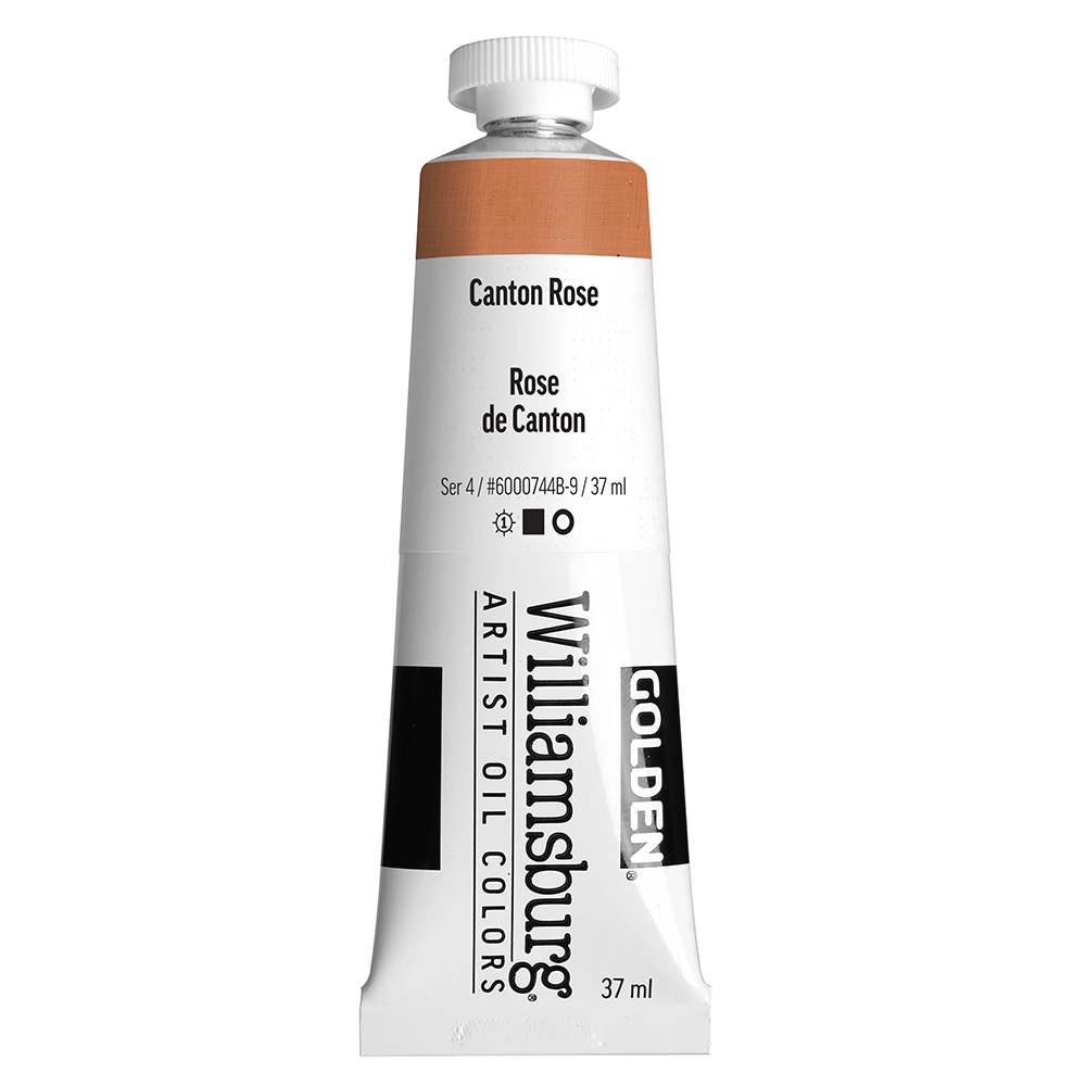 Williamsburg Artist Oil Colors - Canton Rose - 037-ml-tubes