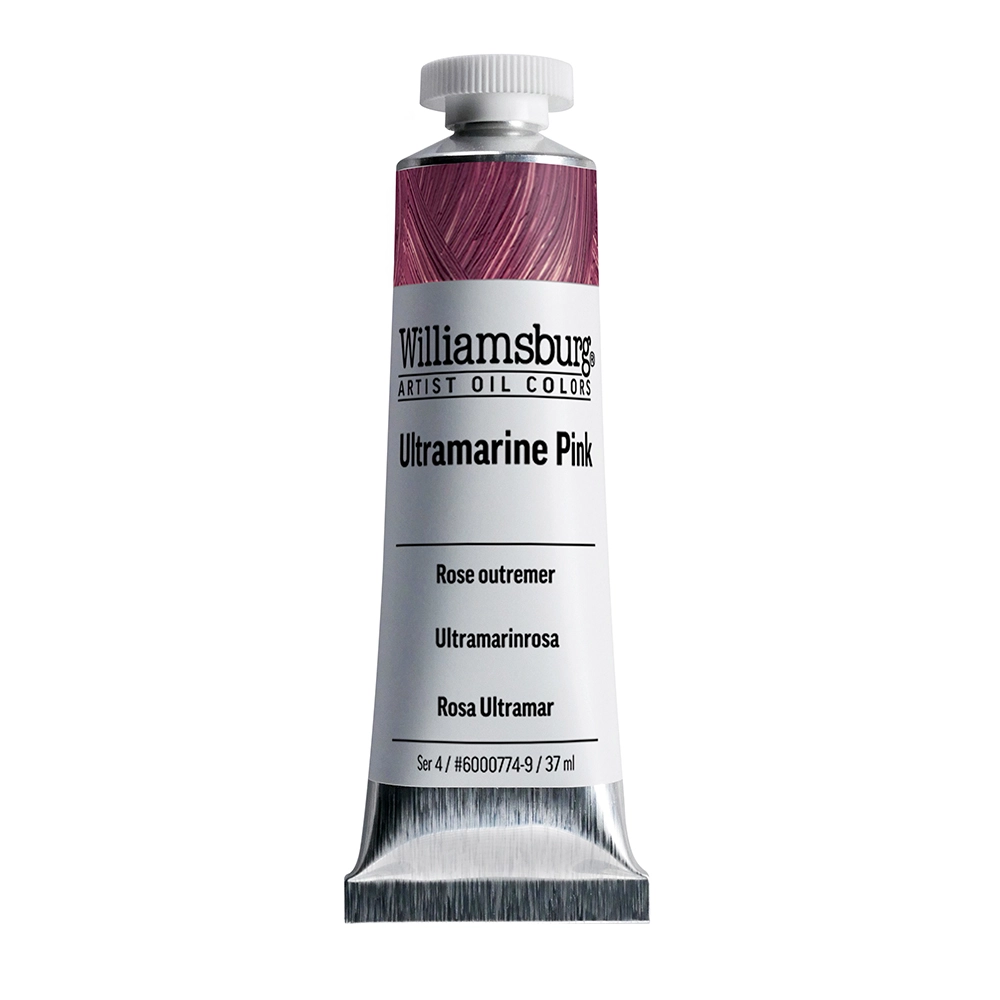 Williamsburg Artist Oil Colors - Ultramarine Pink - 37ml tube - 037-ml-tubes