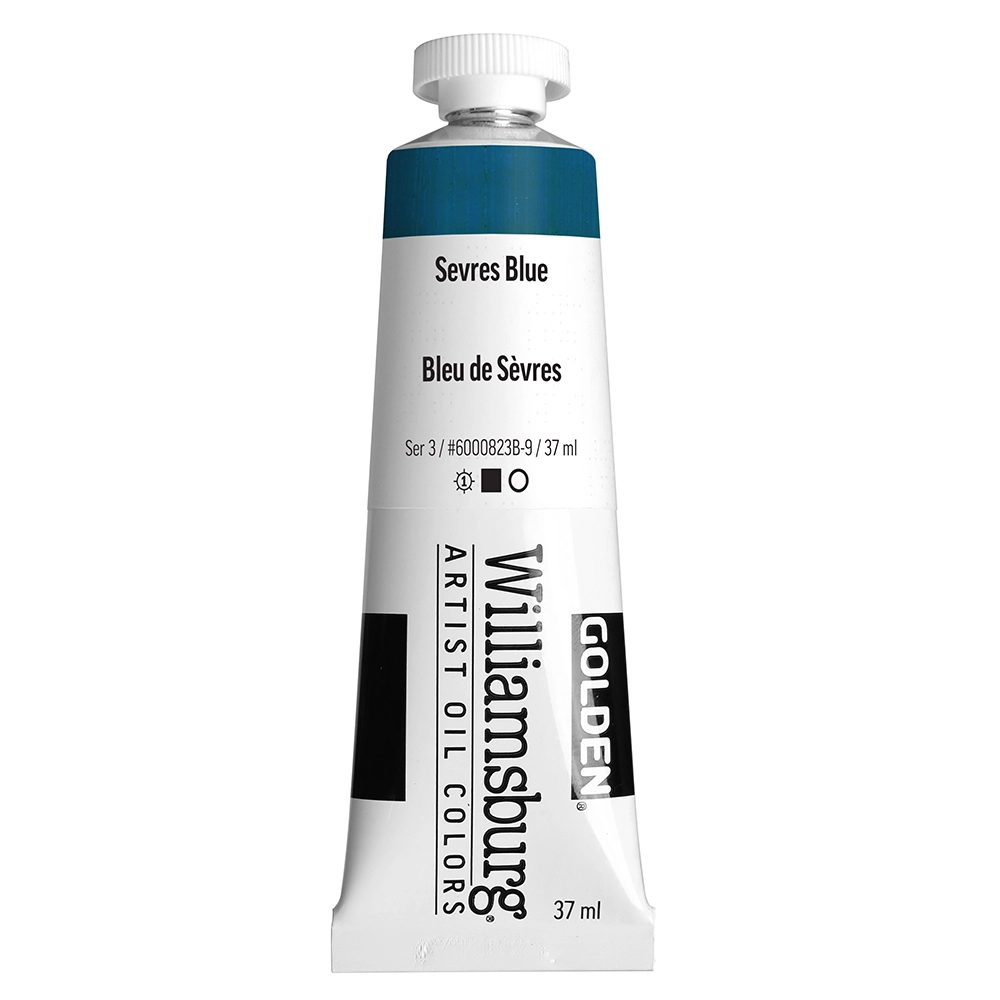 Williamsburg Artist Oil Colors - Sevres Blue - 37 ml tube - 037-ml-tubes