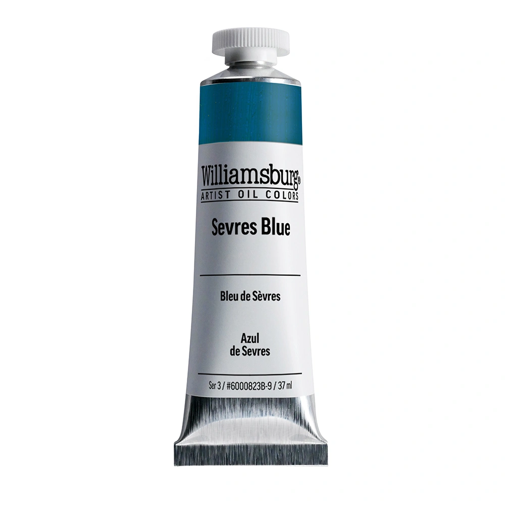 Williamsburg Artist Oil Colors - Sevres Blue - 037-ml-tubes