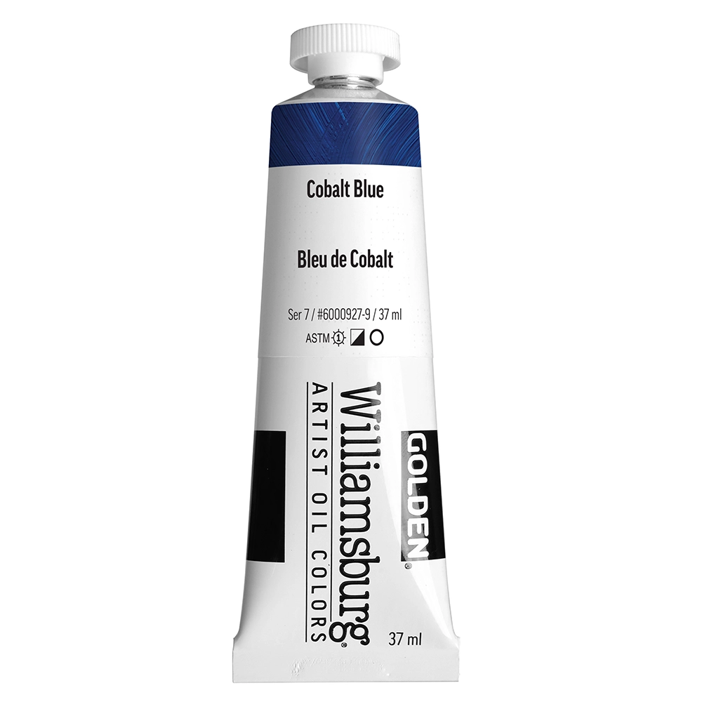 Williamsburg Artist Oil Colors - Cobalt Blue - 37 ml tube - 037-ml-tubes