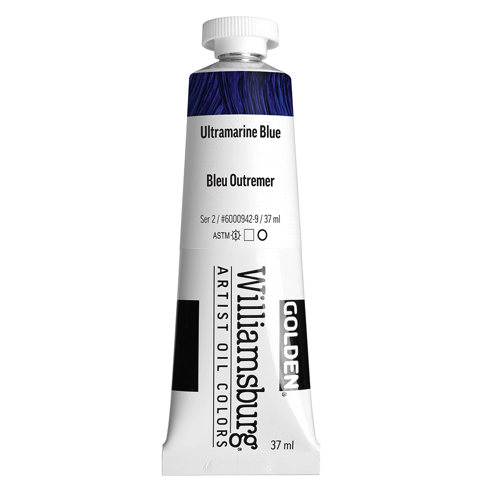 Williamsburg Artist Oil Colors - Ultramarine Blue - 37 ml tube - 037-ml-tubes