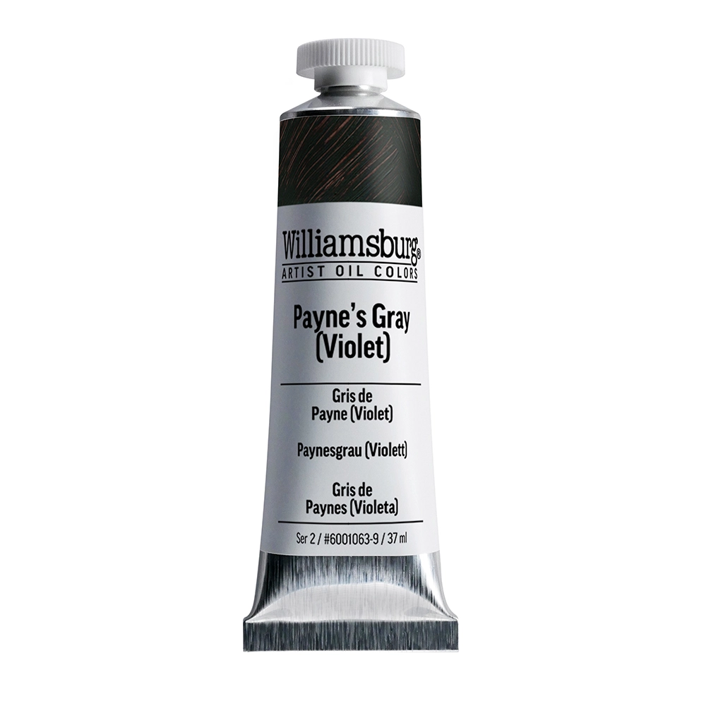 Williamsburg Artist Oil Colors - Payne's Gray (Violet) - 37ml tube - 037-ml-tubes