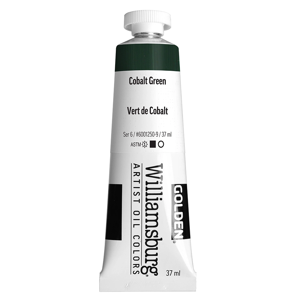 Williamsburg Artist Oil Colors - Cobalt Green - 37 ml tube - 037-ml-tubes