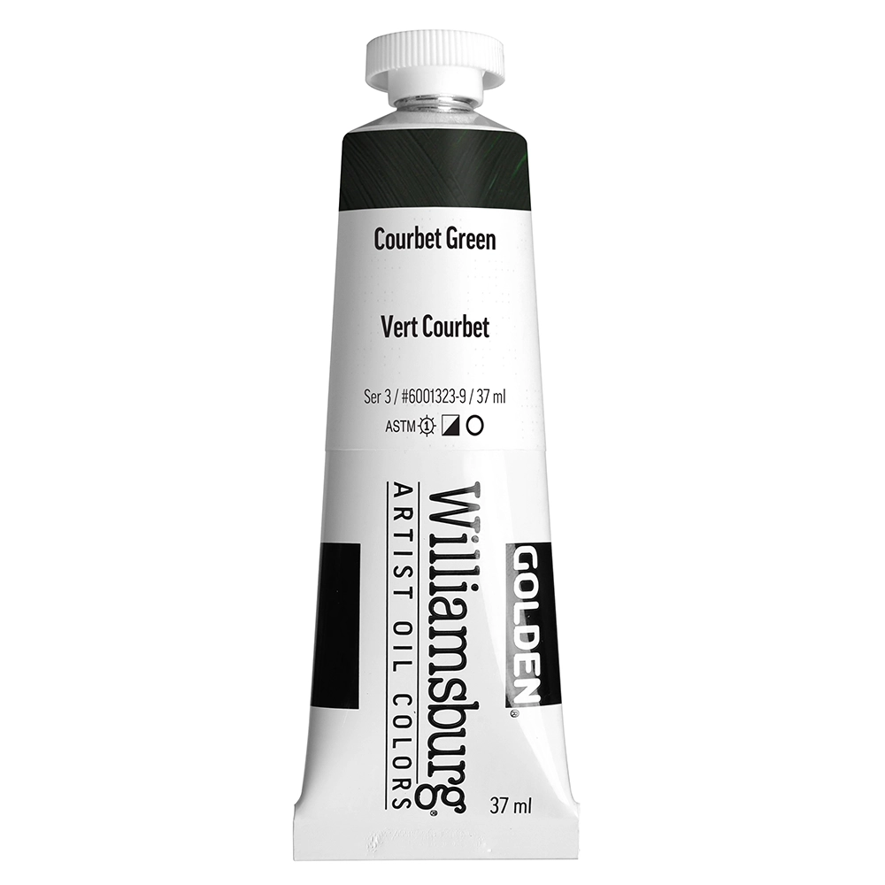 Williamsburg Artist Oil Colors - Courbet Green - 37 ml tube - 037-ml-tubes