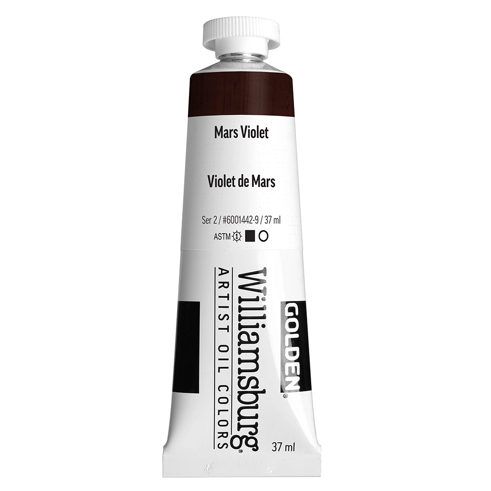 Williamsburg Artist Oil Colors - Mars Violet - 37 ml tube - 037-ml-tubes