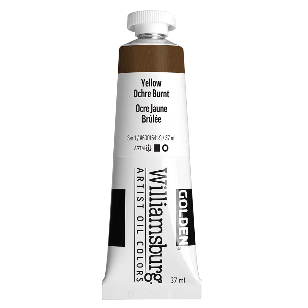 Williamsburg Artist Oil Colors - Yellow Ochre Burnt - 37 ml tube - 037-ml-tubes