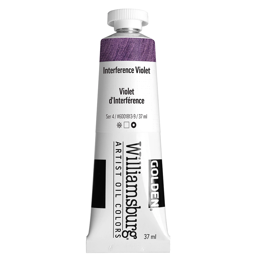 Williamsburg Artist Oil Colors - Interference Violet - 37 ml tube - 037-ml-tubes