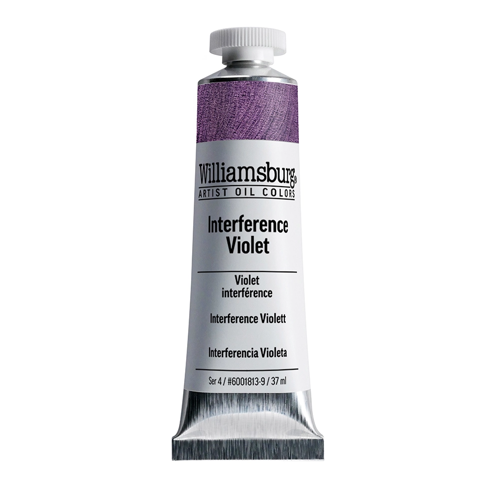 Williamsburg Artist Oil Colors - Interference Violet - 37ml tube - 037-ml-tubes