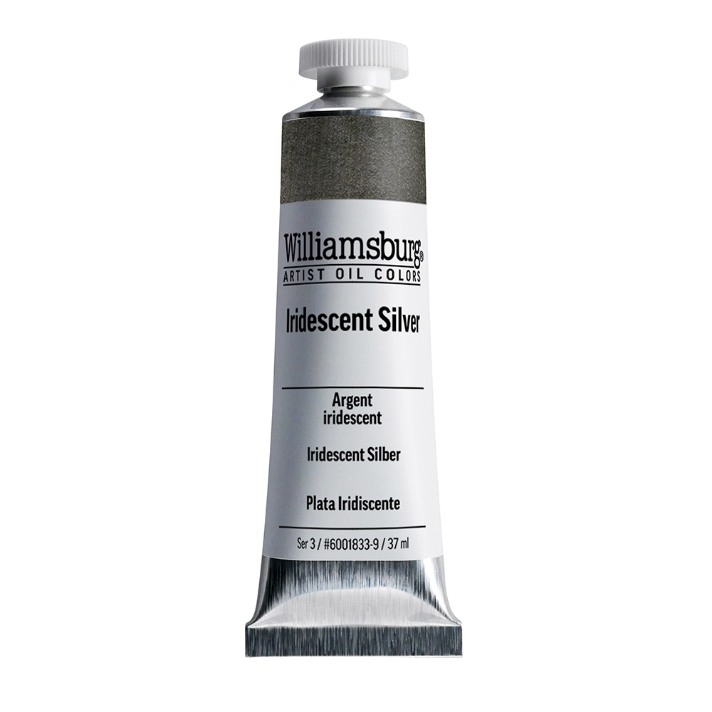 Williamsburg Artist Oil Colors - Iridescent Silver - 37ml tube - 037-ml-tubes