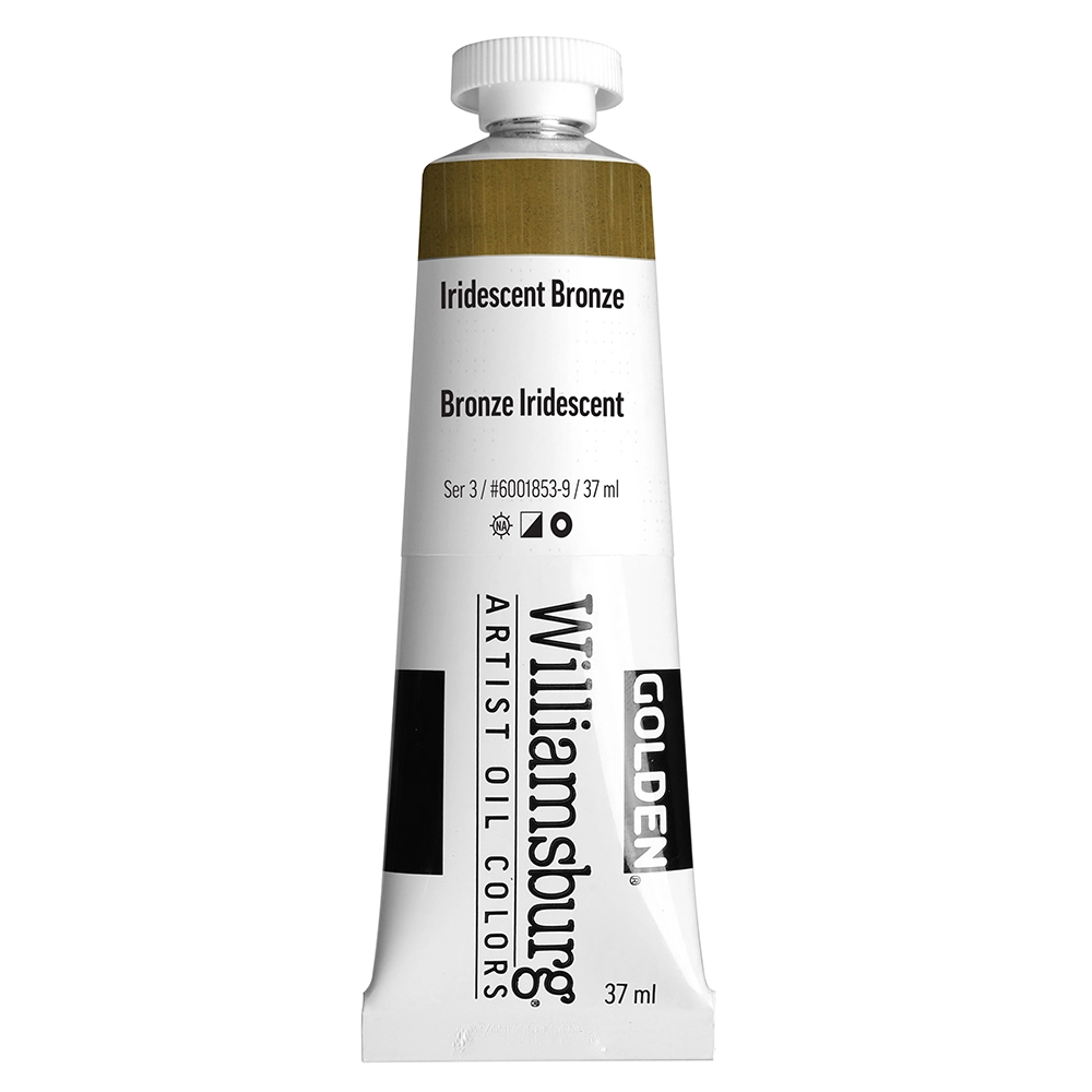 Williamsburg Artist Oil Colors - Iridescent Bronze - 37 ml tube - 037-ml-tubes