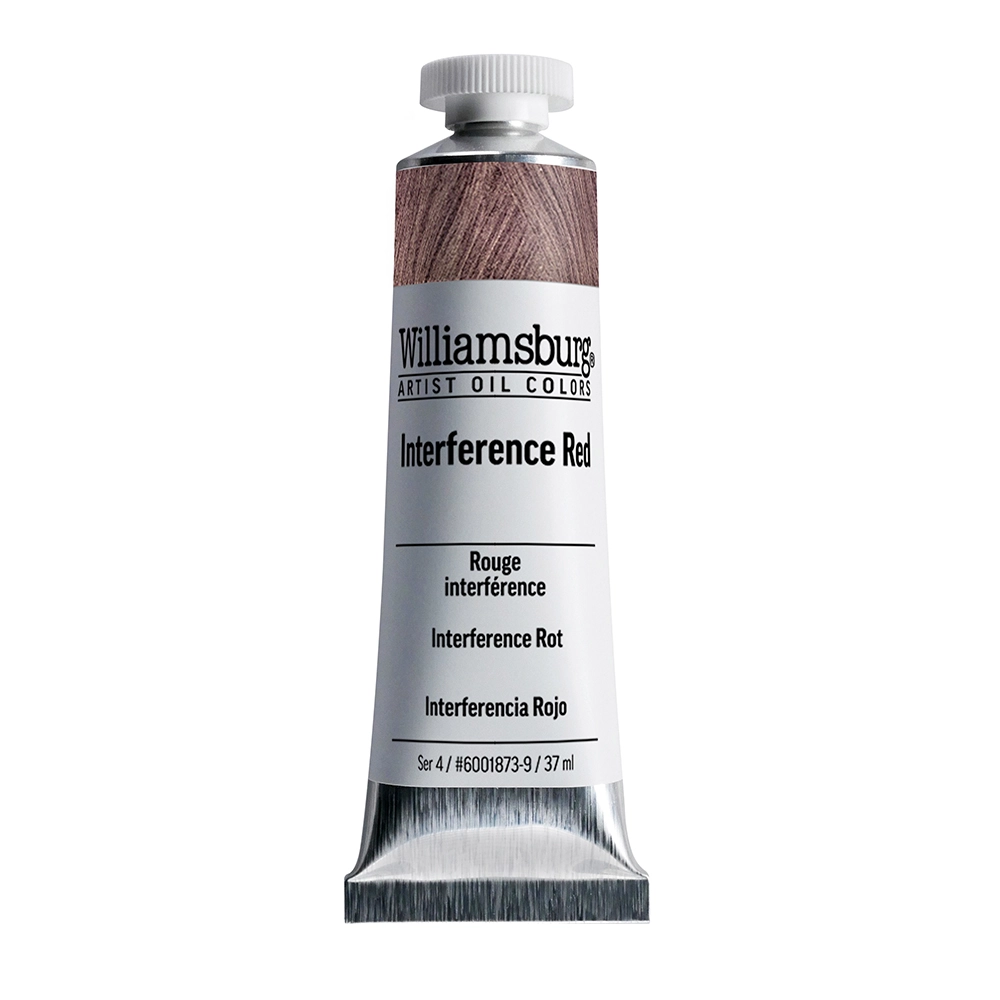 Williamsburg Artist Oil Colors - Interference Red - 37ml tube - 037-ml-tubes