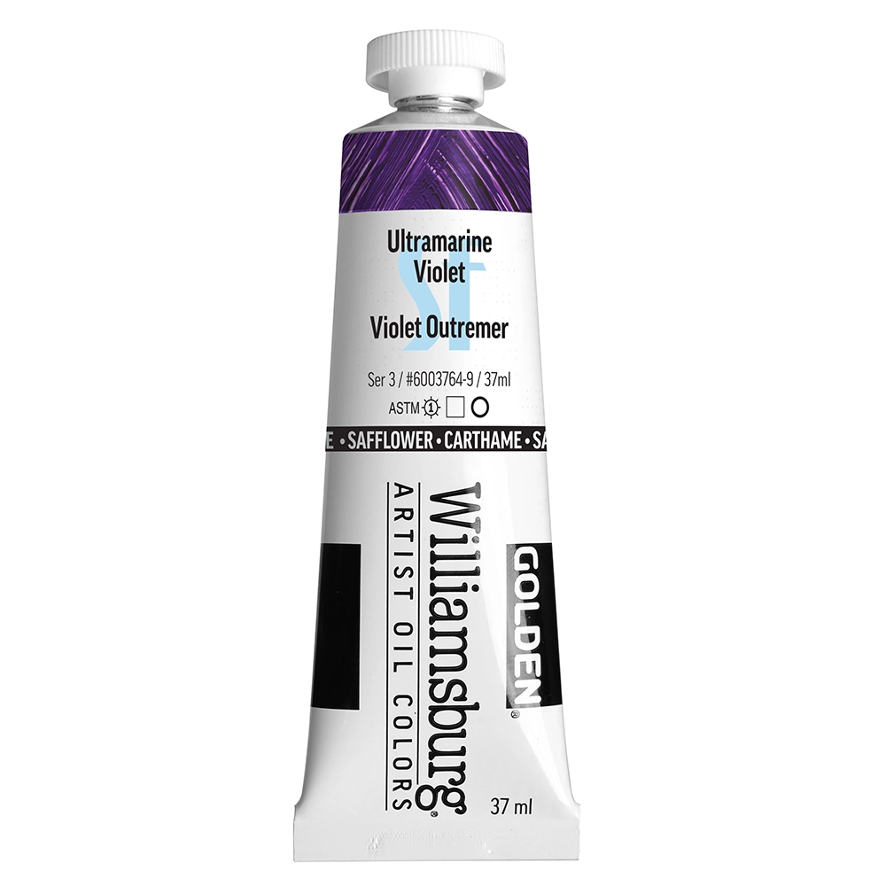 Williamsburg Artist Oil Colors - SF Ultramarine Violet - 37 ml tube - 037-ml-tubes