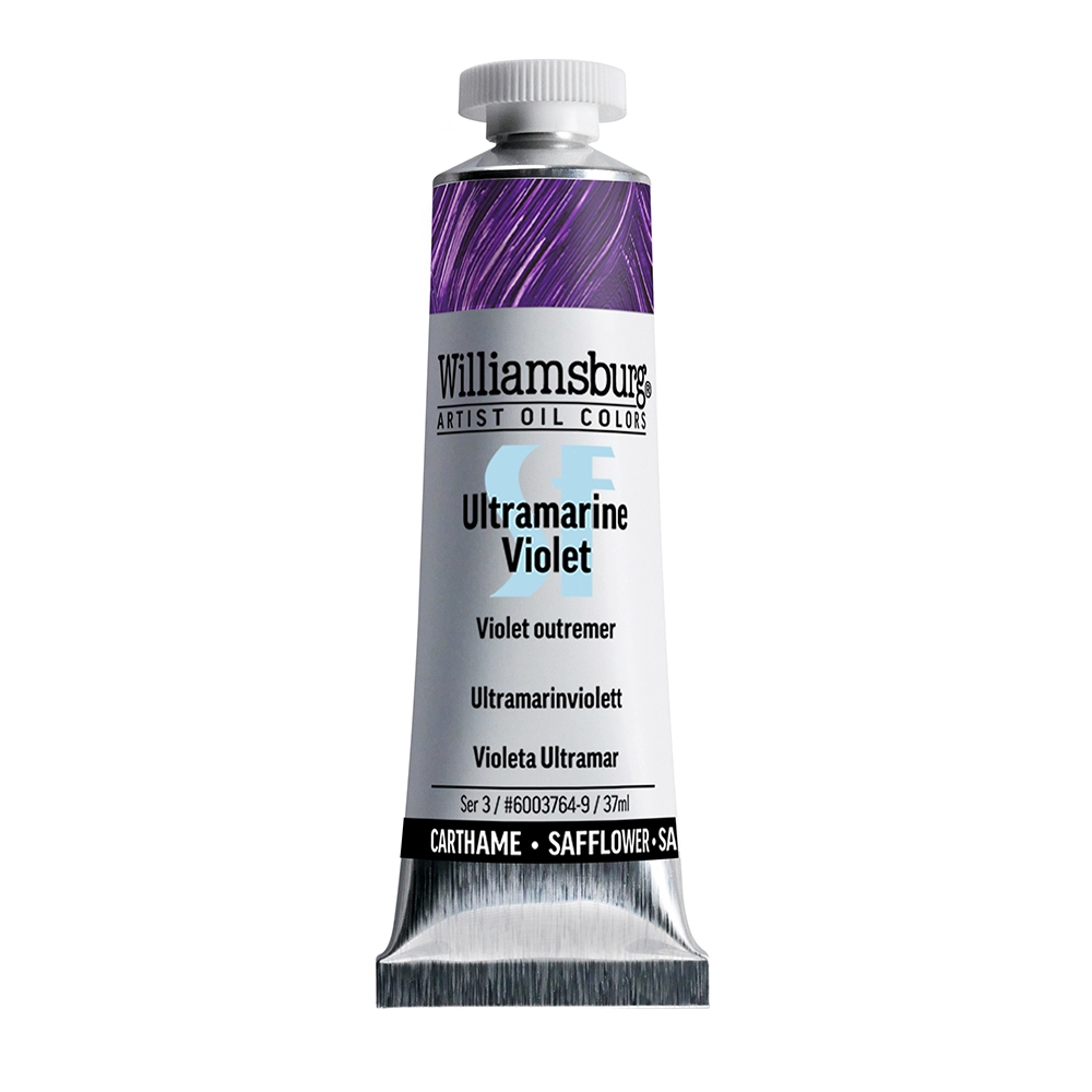 Williamsburg Artist Oil Colors - SF Ultramarine Violet - 37ml tube - 037-ml-tubes