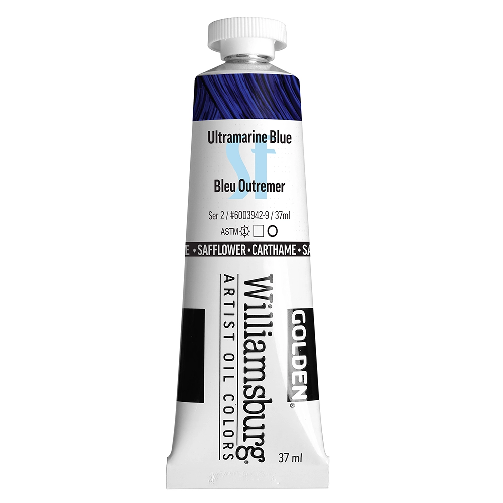 Williamsburg Artist Oil Colors - SF Ultramarine Blue - 37 ml tube - 037-ml-tubes