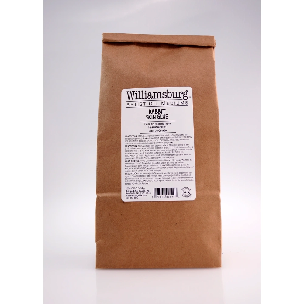 Genuine Rabbit Skin Glue - 16 oz bag - 473-ml