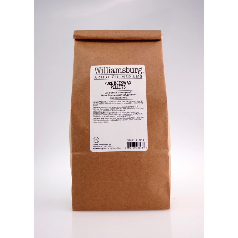 Pure Beeswax Pellets - 16 oz bag - 454-g