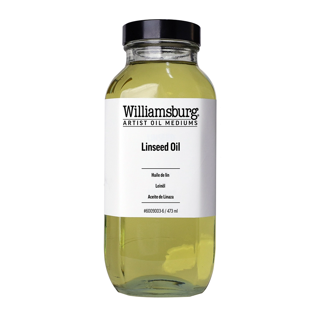 Linseed Oil - 16 oz cylinder - 473-ml