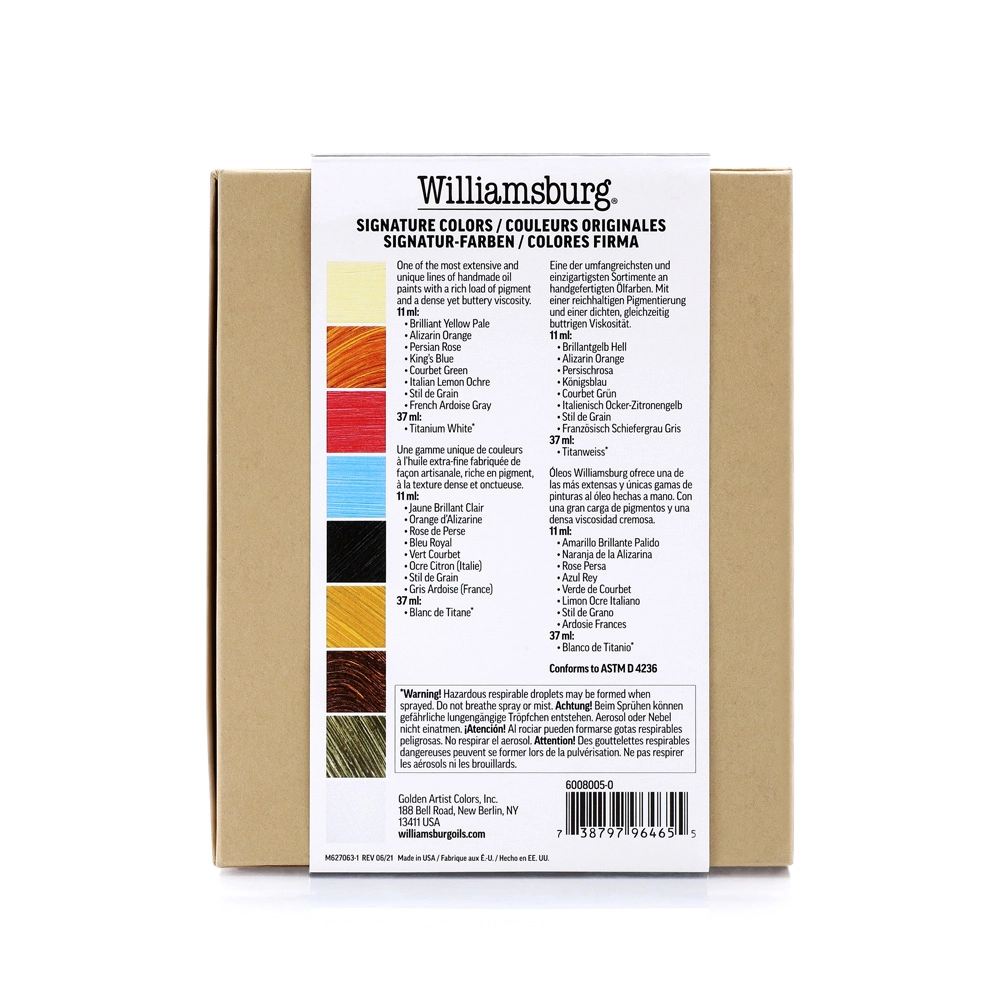 Williamsburg Signature Colors Set - Oil Set - default