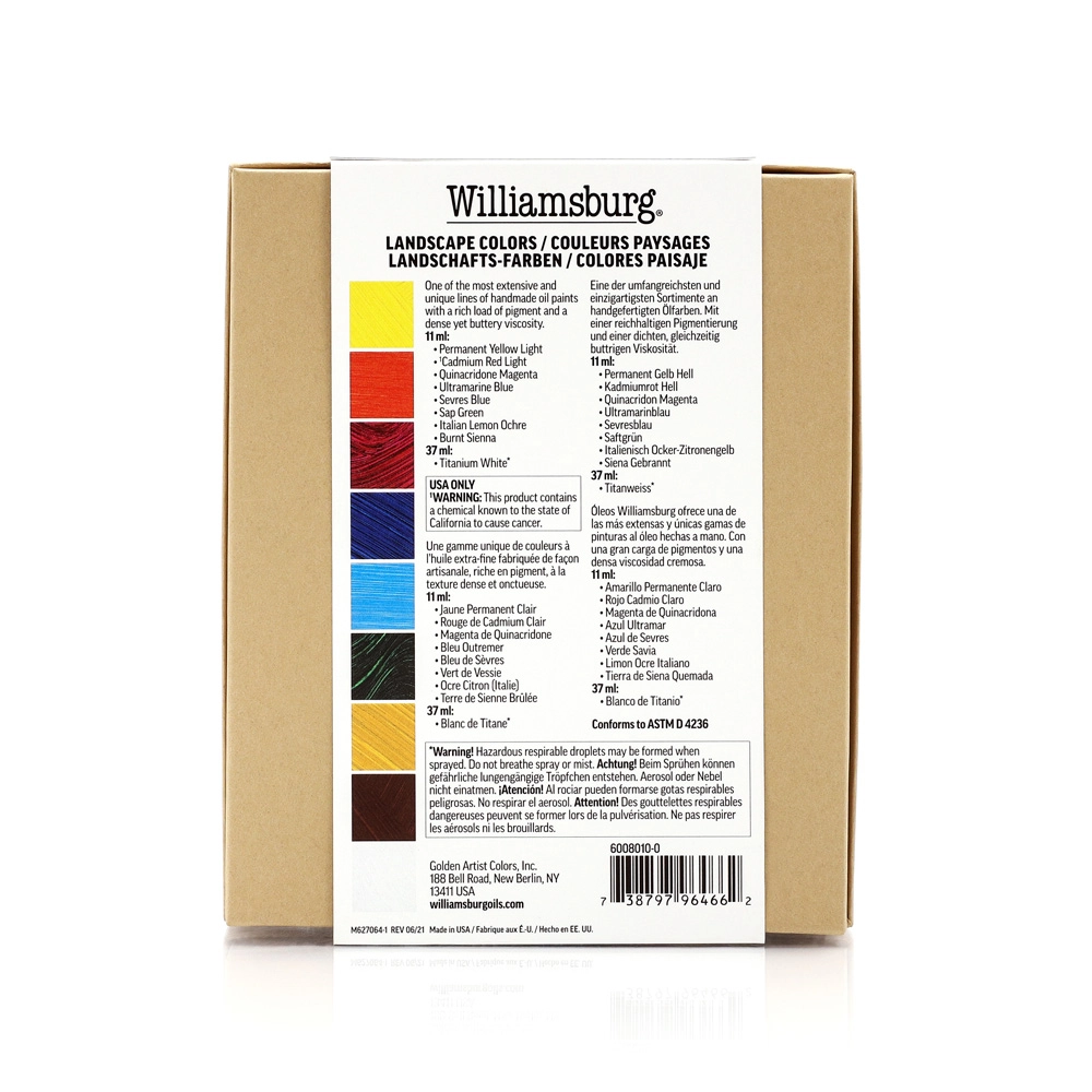Williamsburg Landscape Colors Set - Oil Set - default