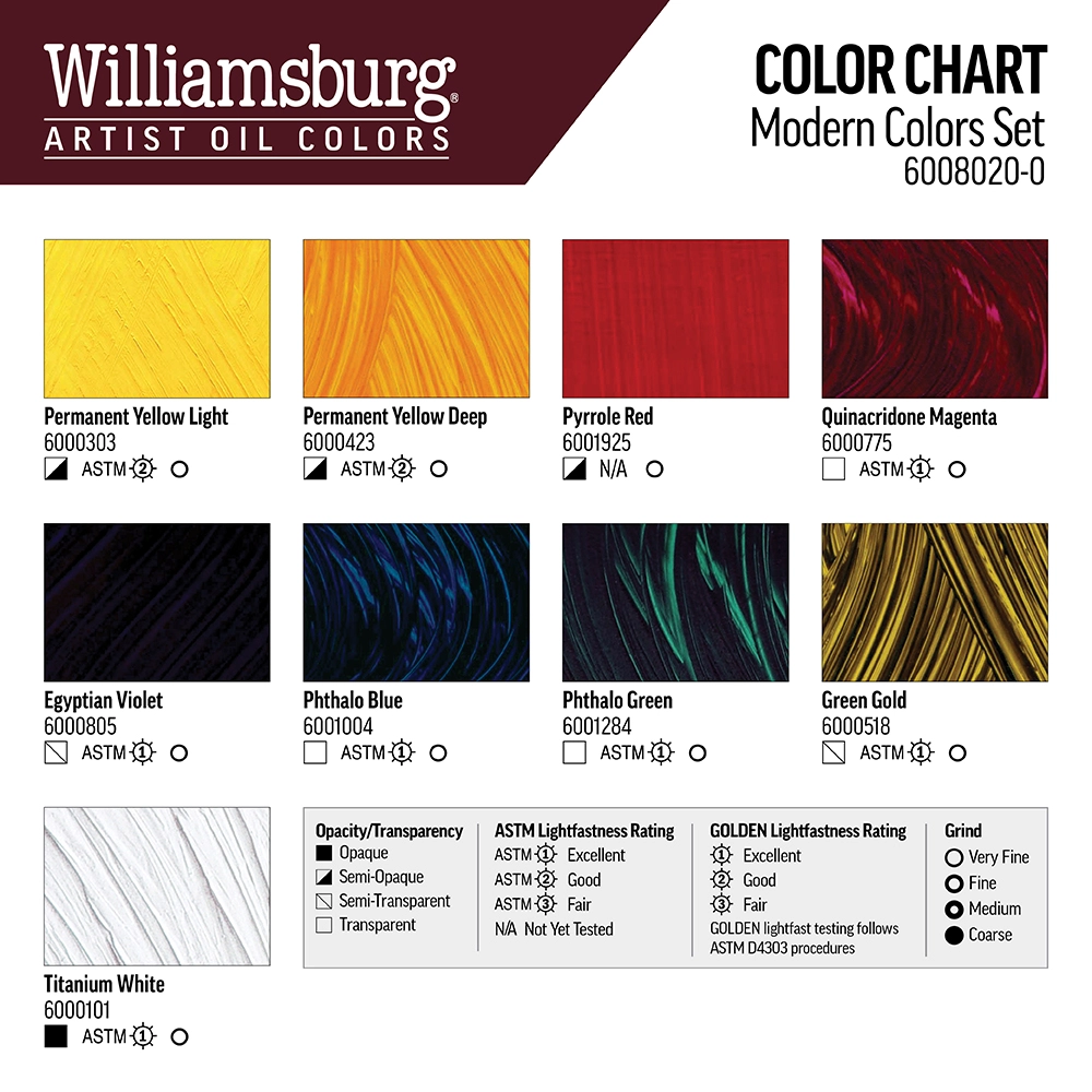 Williamsburg Modern Colors Set - Oil Set - default