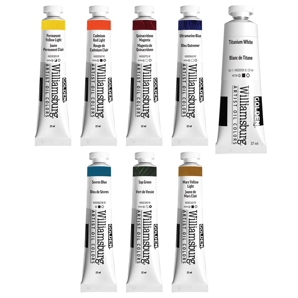 Williamsburg 8 Landscape Colors Set - default