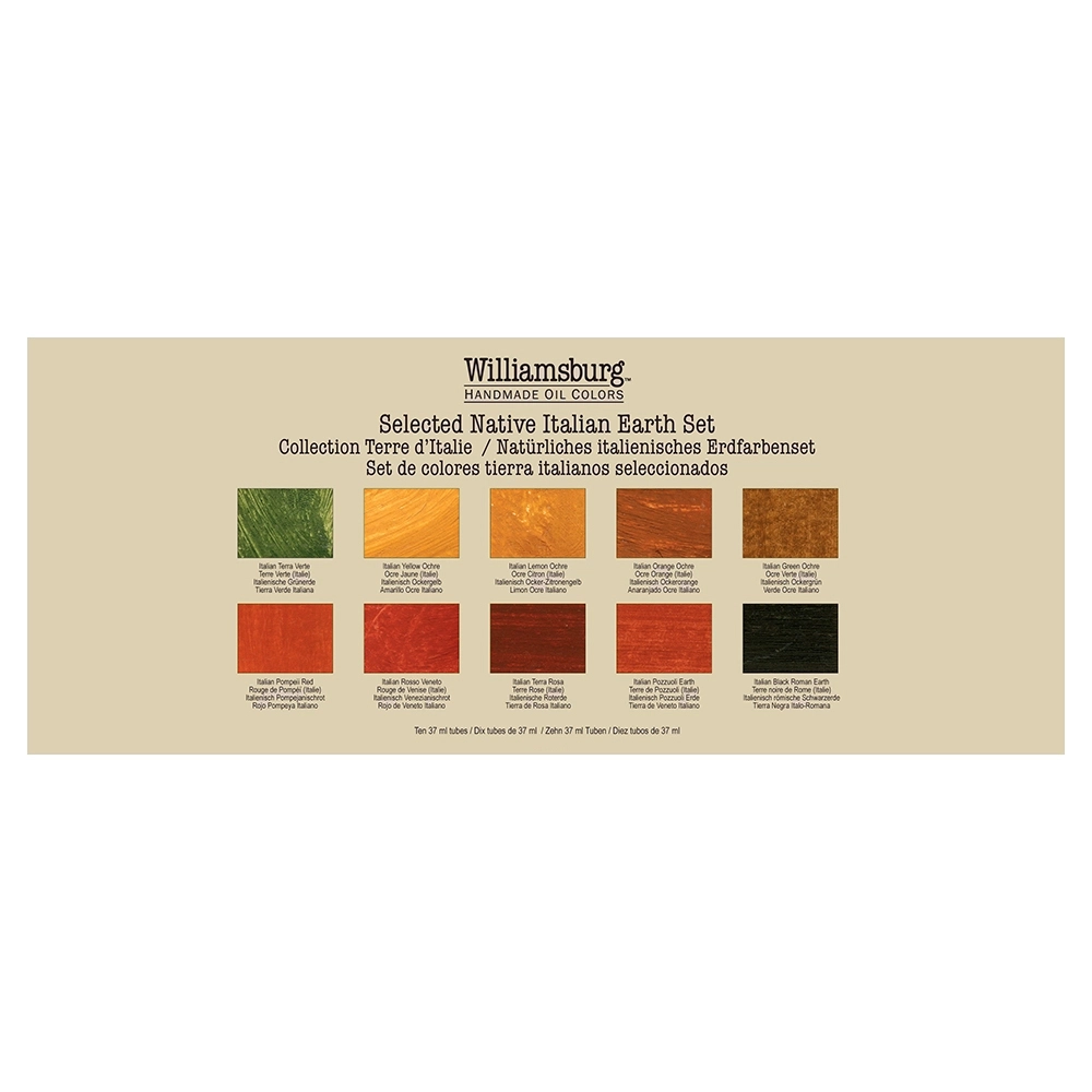Williamsburg Selected Native Italian Earth Set - Oil Set - default