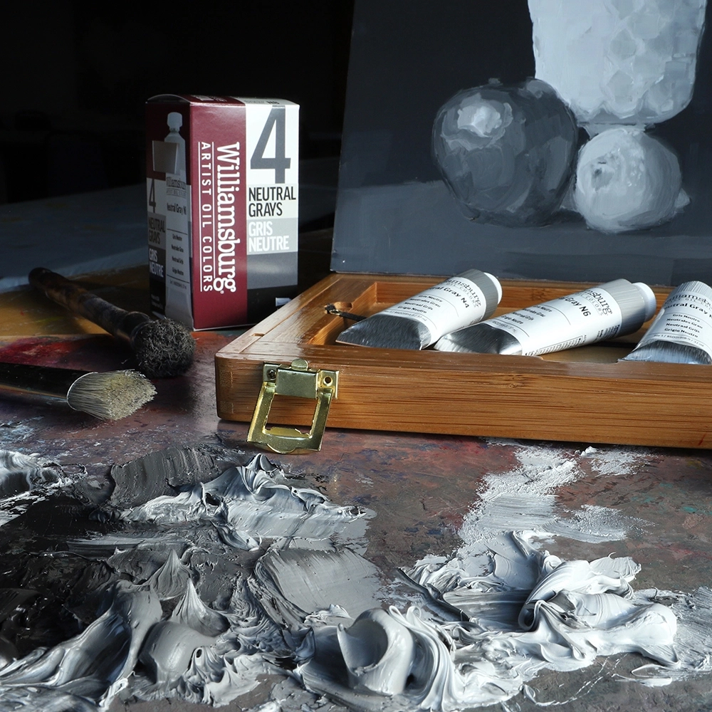 Williamsburg Neutral Gray Set - Oil Set - default