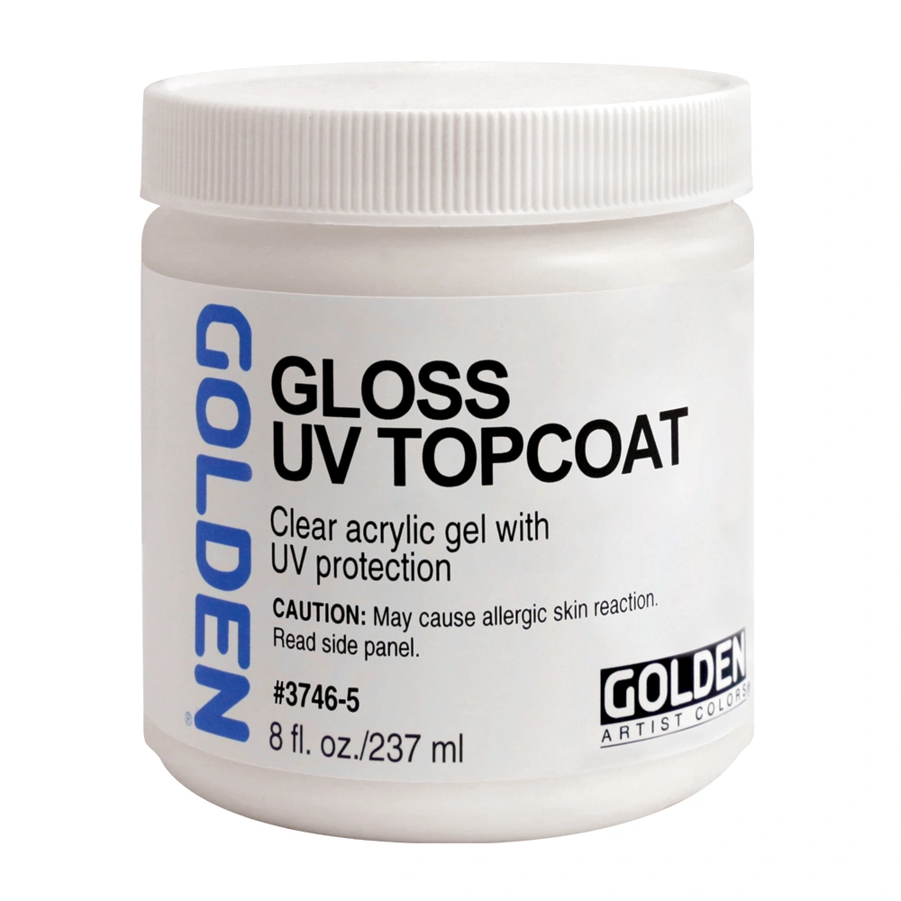 Gloss and Semi-Gloss UV Topcoat - 8 oz jar - default