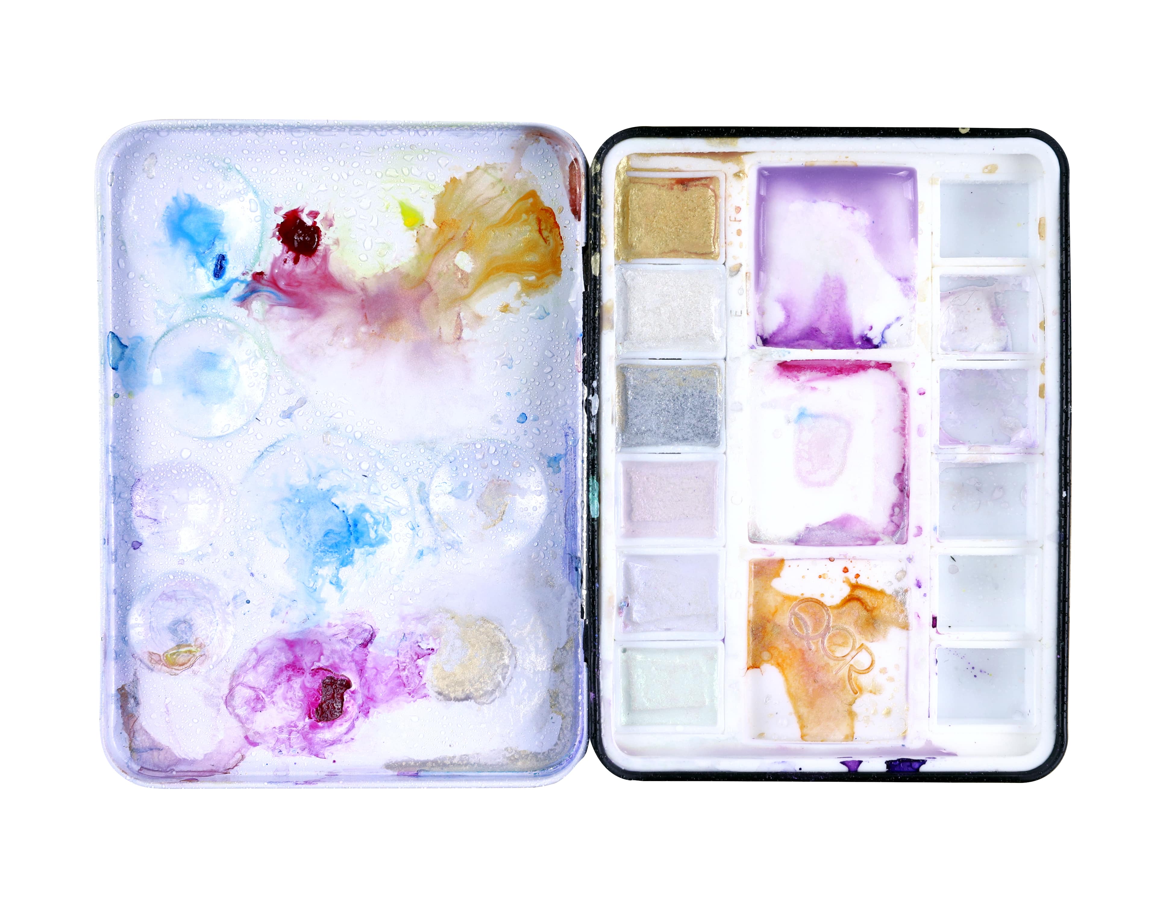 QoR six color half pan Reflective Set 