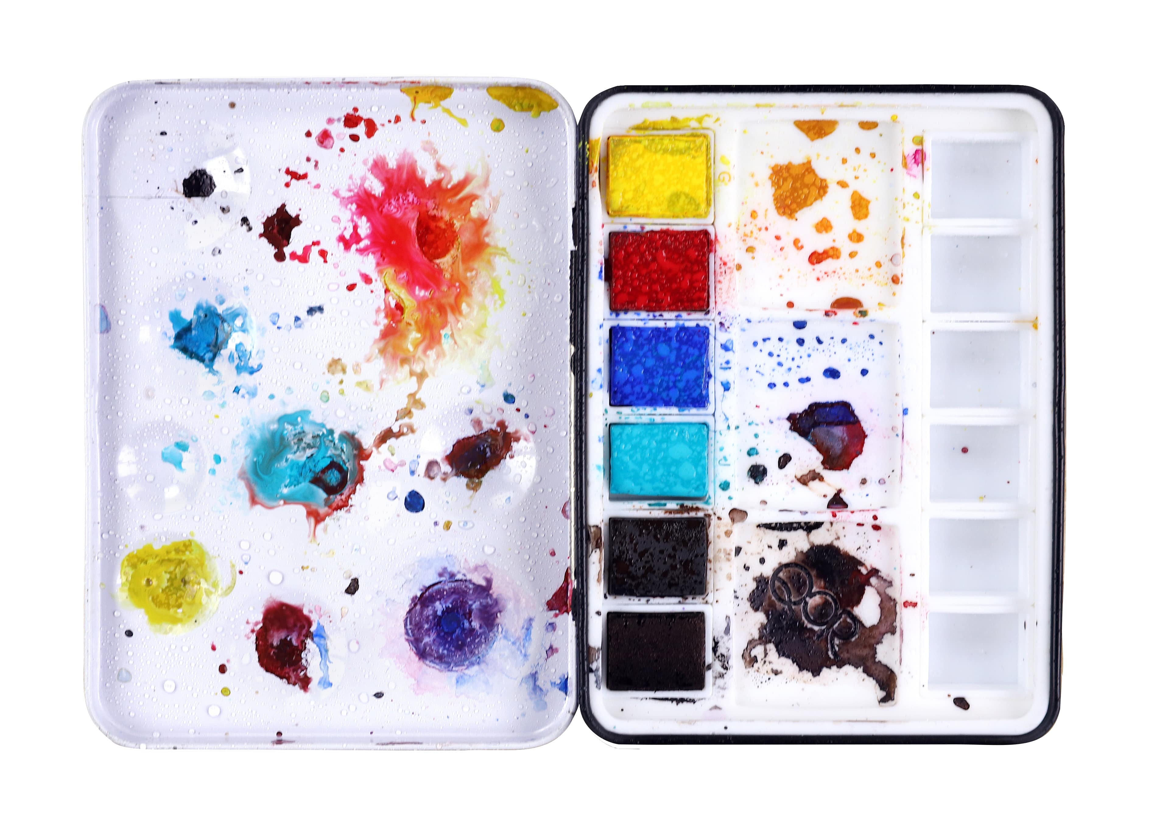 QoR six color half pan Urban Sketch set 