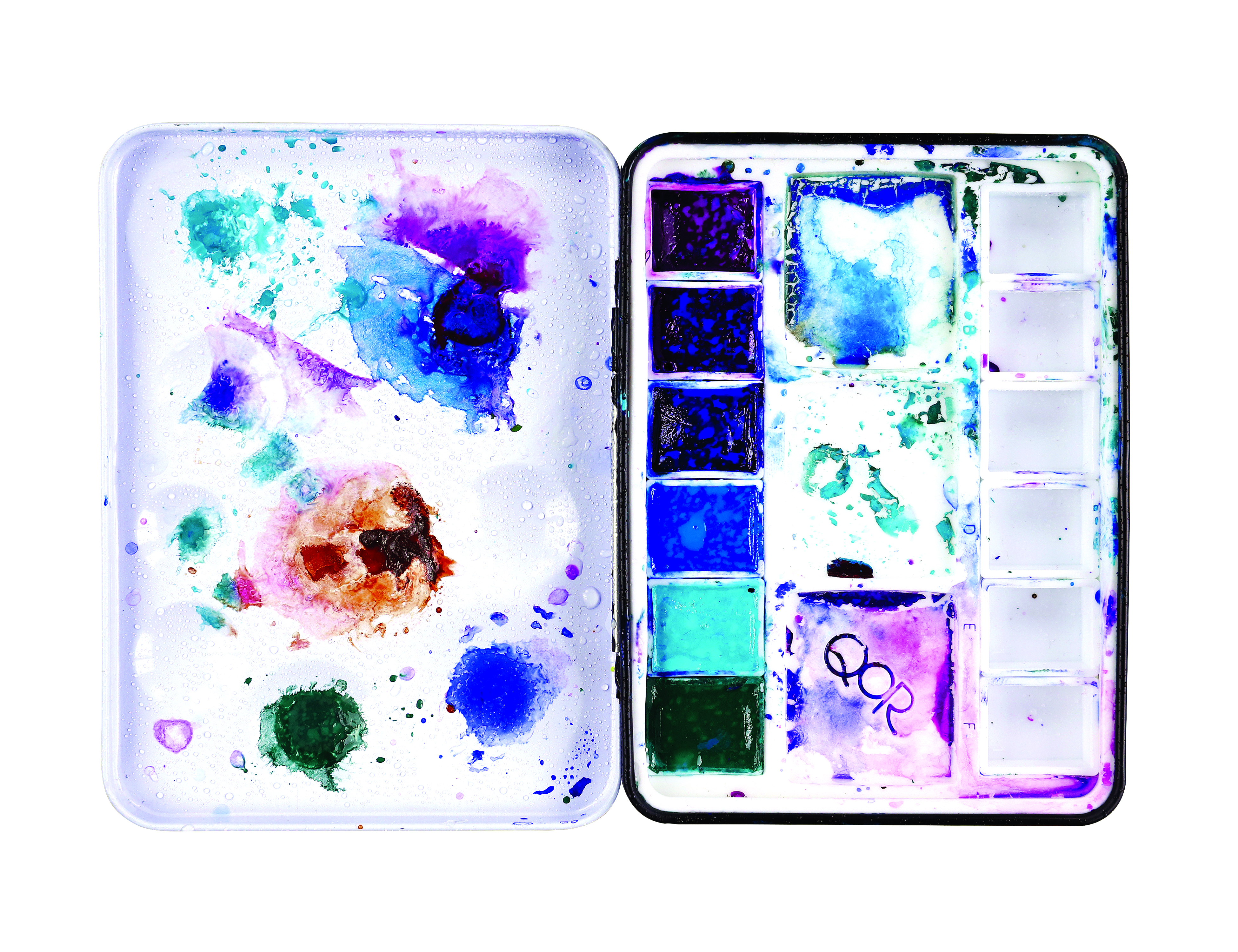 QoR six color half pan Granulator Set 