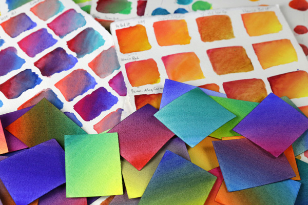 The Double Primary Approach to a QoR Color Wheel 