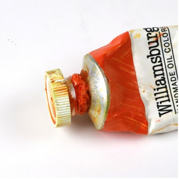 Paint Tube With Caked Threads
