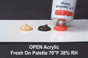 Open palette differnet times