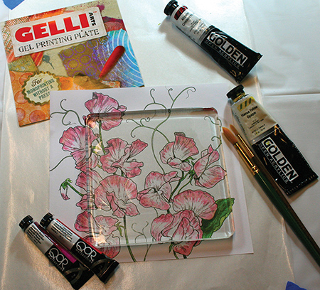 Monoprinting With OPEN 3