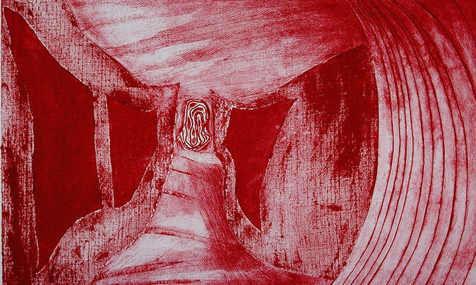 Collograph Print