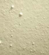 Random surface quality due to inconsistent particle size of pigment solids.