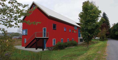 Architect’s stylized conception of Residency.