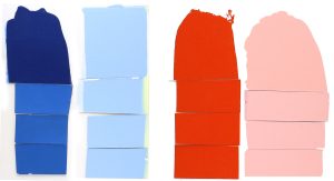Image 10. Cobalt Blue and Pyrrole Orange: masstone versus tint