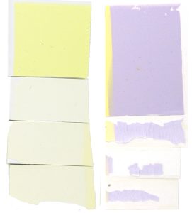 Image 6. Zinc White samples tested in xenon