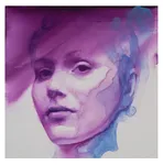 2018,  8″ x 8″,  Watercolor on Panel