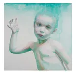 2015,  40″ x 40″,  Watercolor on Panel