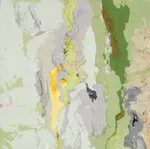 16″ x 16″, Acrylic on board