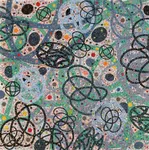 34″ x 34″, Acrylic,  Colored-Pencil,  Paint marker,  Collage on Paper